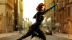 Avengers Age Of Ultron Black Widow Artwork