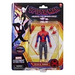 Marvel Legends Spider-Man Across The Spider-Verse Peter B Parker Action Figure (Spider-Man Peter B Parker Marvel Legends Series Hasbro)