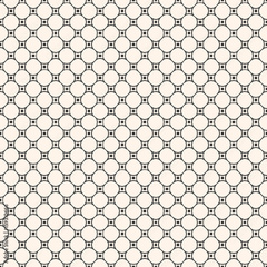 Vector geometric texture, monochrome seamless pattern with ...