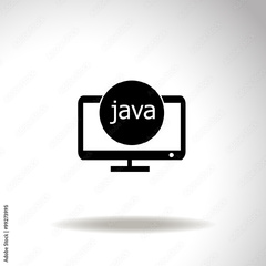 Java script icon. Programming language Stock Vector | Adobe Stock