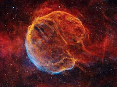 The Medulla Nebula Supernova Remnant (CTB 1)