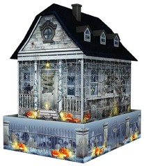 Ravensburger 3D Haunted House Night Jigsaw Puzzle for Adults Every Piece Is Unique (Ravensburger Haunted House)