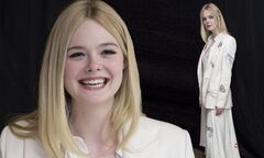 Elle Fanning (Elle Fanning Press Conference Teen Spirit)