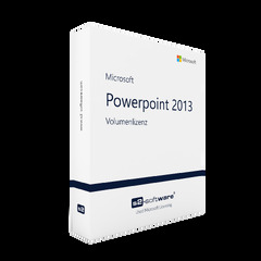 Microsoft Office PowerPoint 2013 -> Used Software