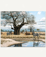 Watering Hole, a traditional puzzle - Stave Puzzles