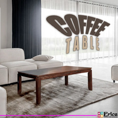 1908 Solid Wood Coffee Table Living Room Sofa Leather Sofa Johor ...