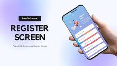 Flutter Animated Login & Register App Template with - code.market