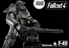 Threezero Fallout T-45 NCR Salvaged Power Armor 1:6 Scale Figure (Fallout 4 T-45 Power Armor Figure)