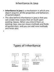 Inheritance in Java | PDF | Inheritance (Object ...