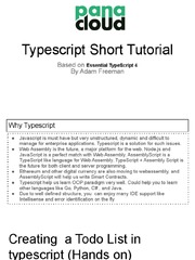 Typescript Short Tutorial | PDF | Class (Computer Programming ...