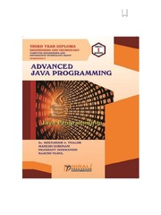 Advanced Java Programming - Mahesh Gurunani (Maharashtra State Board of Technical Education)