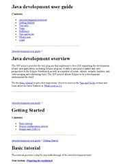 Java Development Kit (Java Development User Guide)