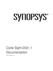 Synopsys (Code Sight 2021.1 Documentation)