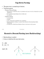 LL (1) Parsing | PDF | Parsing | Metalogic