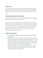 C#%20Interview%20Question%20%7C%20PDF%20%7C%20Class%20(Computer%20Programming%20...