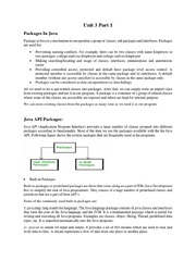 Packages in Java-1 | PDF | Class (Computer Programming) | Java ...