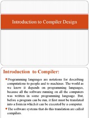 Definition of Compiler Design | PDF | Compiler | Programming