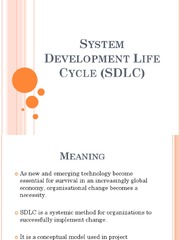 System Development Life Cycle