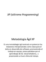 XP (EXtreme Programming) | PDF | Informática | Ingeniería de software