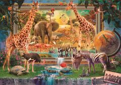 Savana Coming to Life 4000 Piece Jigsaw Puzzle by Educa (Puzzle Educa 19285 Savana Coming to Life 4000 Pieces)