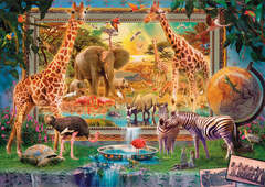 Educa Savanna Coming to Life 4000 Piece Jigsaw Puzzle (Puzzle educa 19285 savana coming to life 4000 pieces)