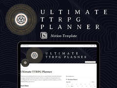 Ultimate TTRPG Planner: Notion Template – Open Gaming Store