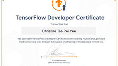 TensorFlow Developer Certificate