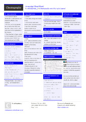 Javascript Cheat Sheet