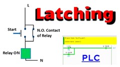 Latching in PLC Ladder Logic