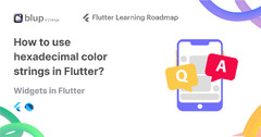 Flutter Learning Roadmap - How to use hexadecimal color strings in Flutter? (Flutter)