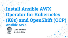 Kubernetes (Ansible AWX Operator)