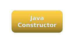 Constructor in Java