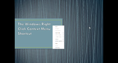 The Windows Right-Click Context Menu – Perkins School for the Blind