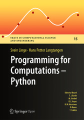 Book by Hans Petter Langtangen and Svein Linge