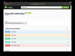 OpenAPI Specification (Spring Boot Swagger 2)