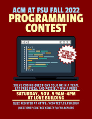 ACM Fall 2022 Programming Contest - ACM at FSU