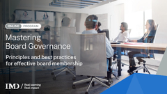 Mastering Board Governance - Best Practices for Board members