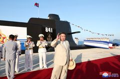 North Korea's new tactical nuclear attack submarine