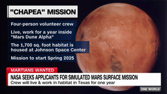 NASA requests volunteers to spend a year inside Mars simulator | CNN