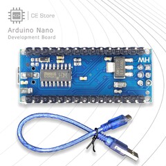 Arduino Nano (Mikrokontrolér Nano ATmega328P CH340 S piny Deska Kompatibilní S Arduino)