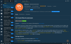 ESLint (Visual Studio)