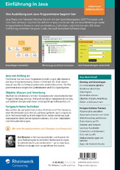 Einführung in Java - Rheiwerk (Einführung in Java: Für Studium und Beruf)