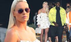 Lindsey Vonn flaunts her legs in white mini dress while heading to ...