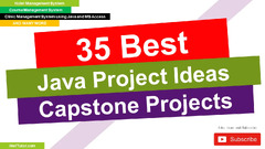 35 Best Java Project Ideas with Database - iNetTutor