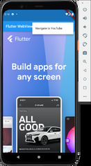 Flutter WebView (Android System WebView)