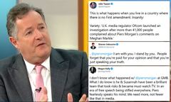 Jake Tapper and Megyn Kelly lead Americans defending Piers Morgan ...