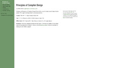 Compiler Design Principles | OCaml Programming | Swarthmore ...