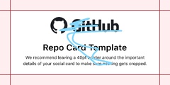 GitHub Repo Card Template (GitHub)