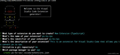 Visual Studio Code (Yo Code - Extension Generator)