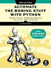 Automate the Boring Stuff with Python - Al Sweigart (Al Sweigart)